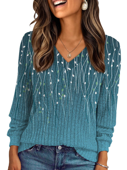 AUTOMET Womens V Neck Long Sleeve Shirt Fall Fashion Tops Tunic Dressy Casual Sweater Clothes Cute Trendy Work Outfits 2026